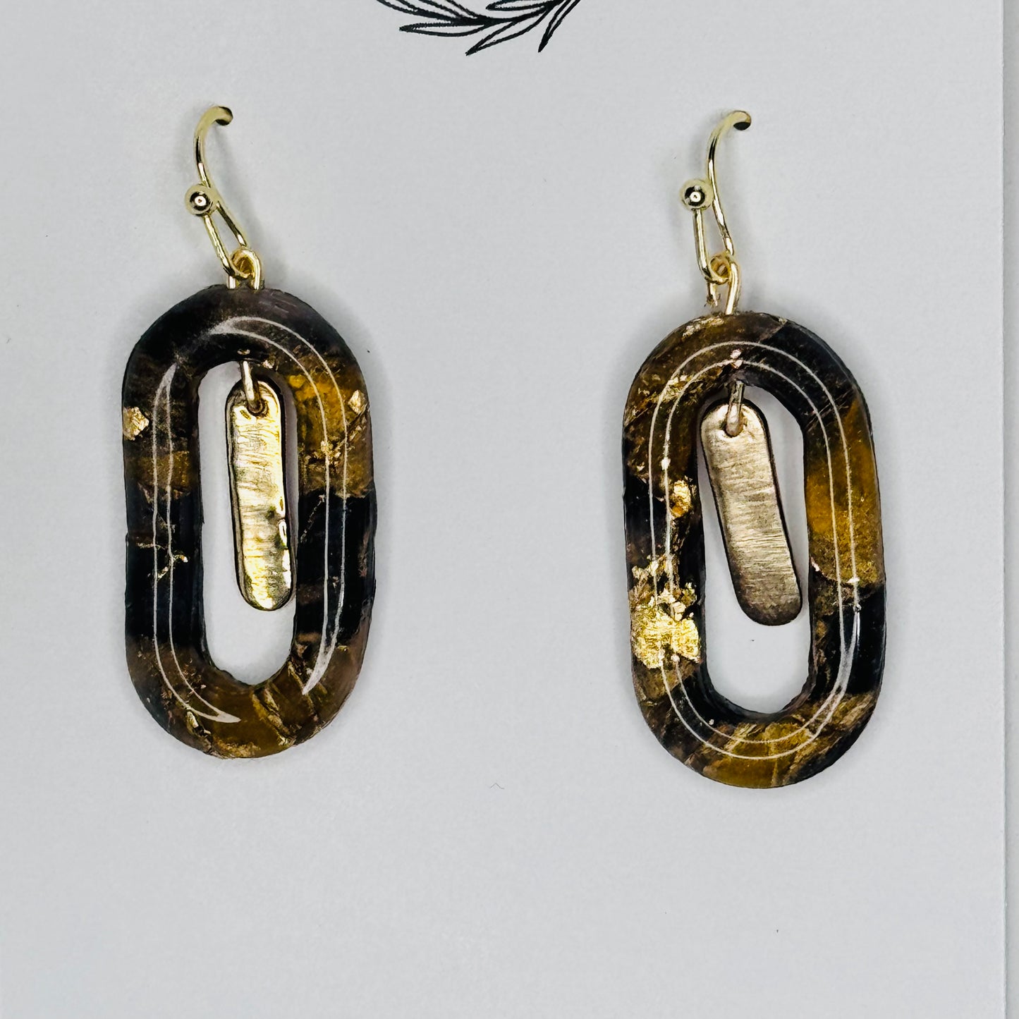 Blake Oval Dangles
