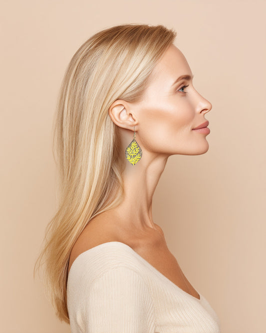 Athena Yellow Branches Hooks