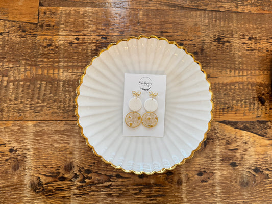 Charlotte Gold Double Circles