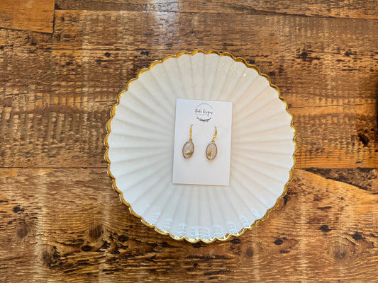 Charlotte Gold Oval Hooks