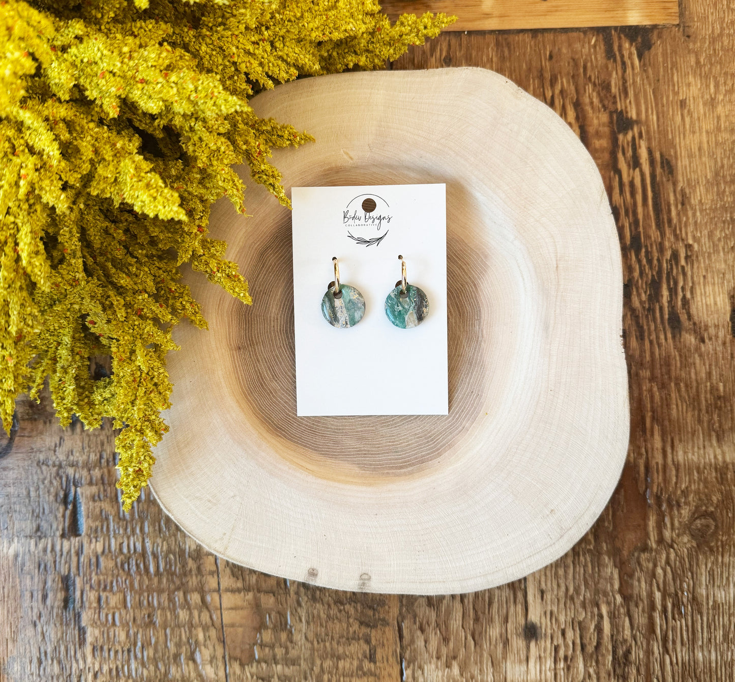 Evelyn Circle Hoops