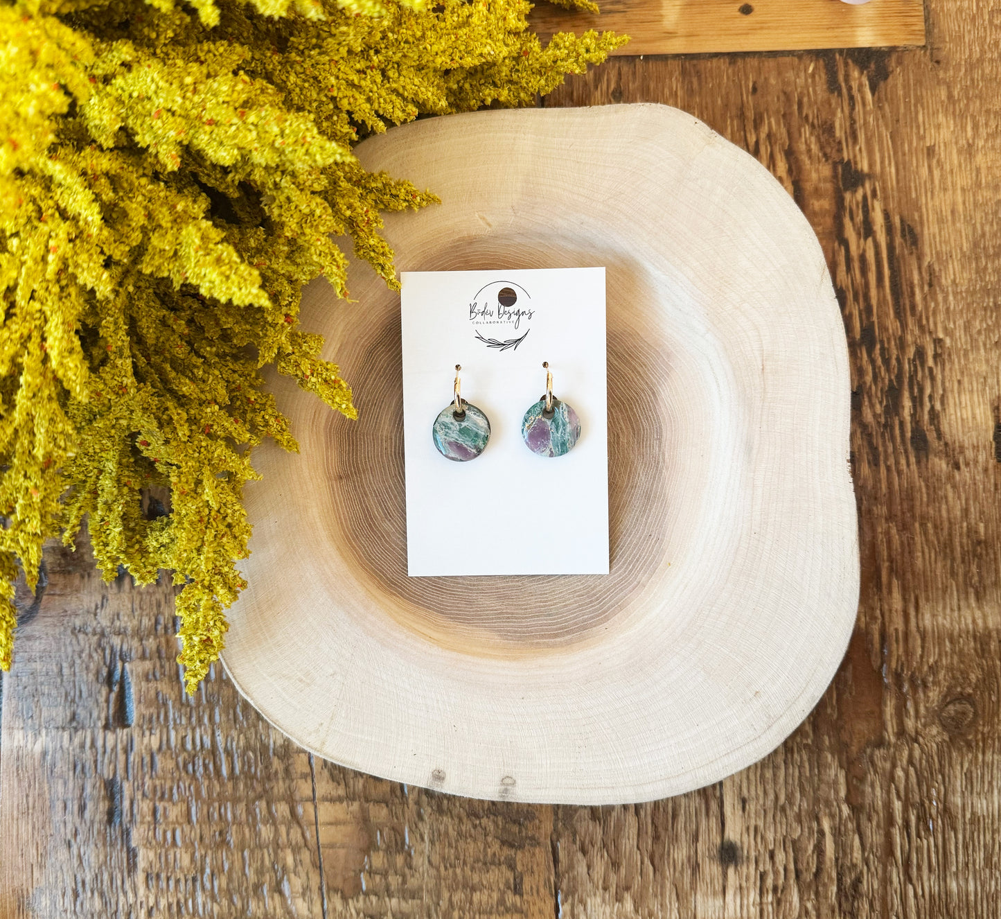 Evelyn Circle Hoops