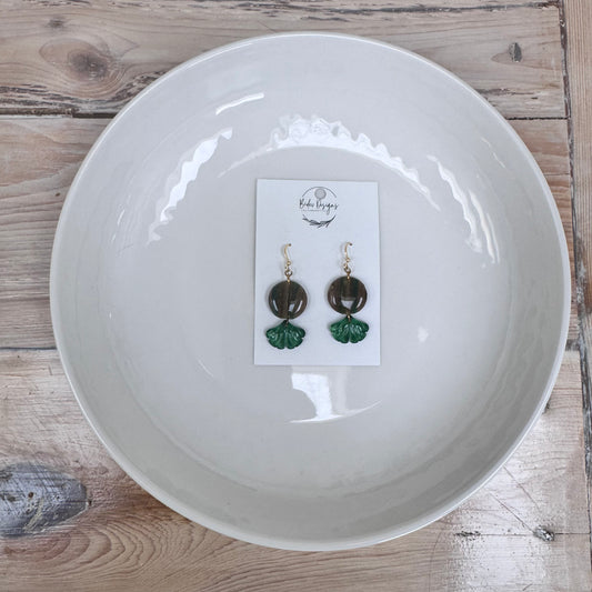 Green Gingko Charm