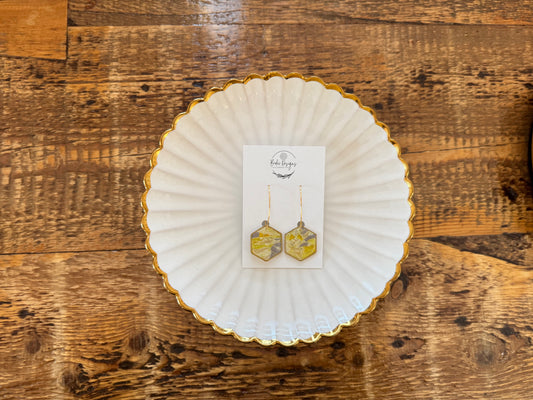 Lucy Large Hex Drops