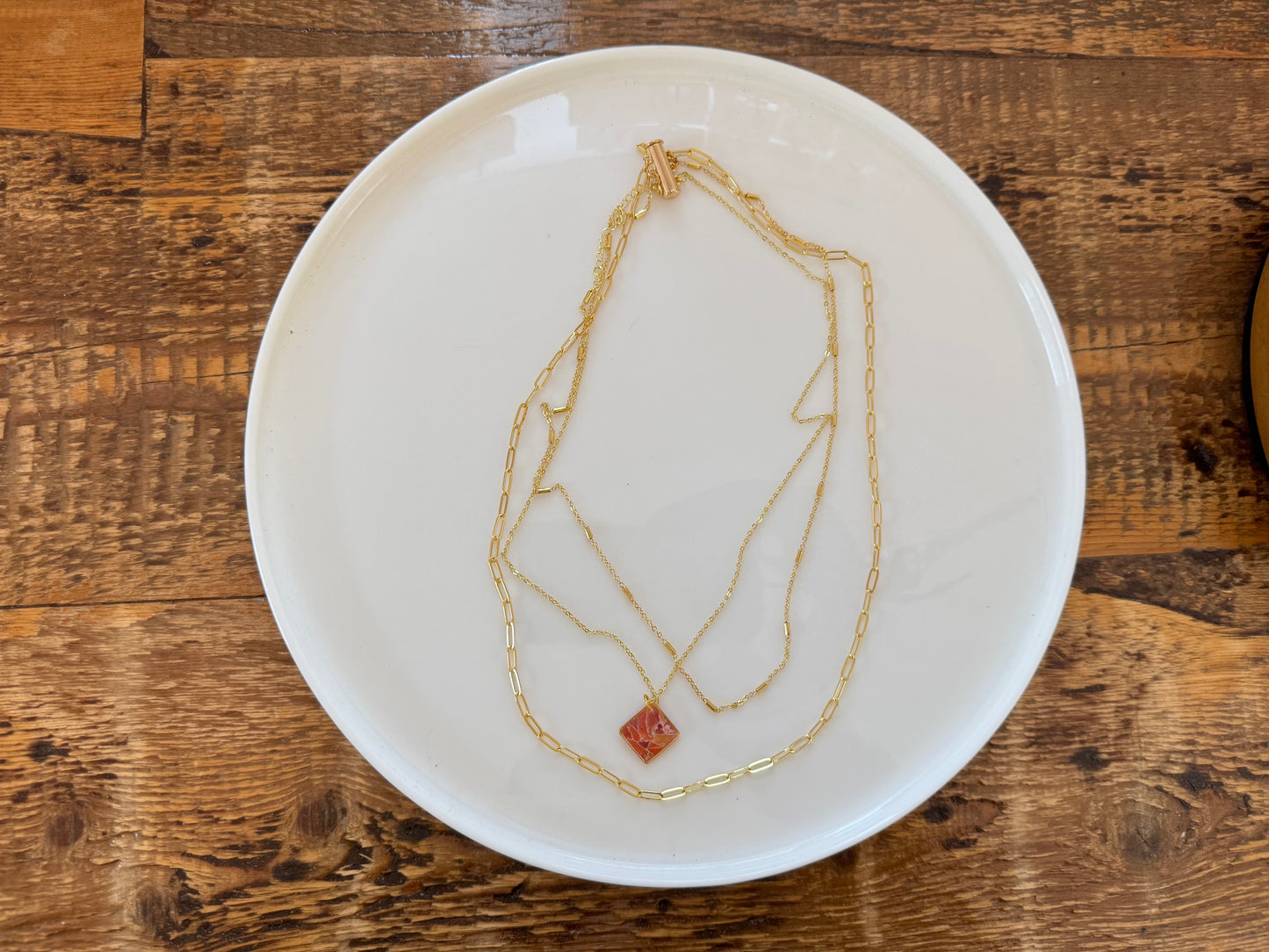 Scarlet Layered Necklace